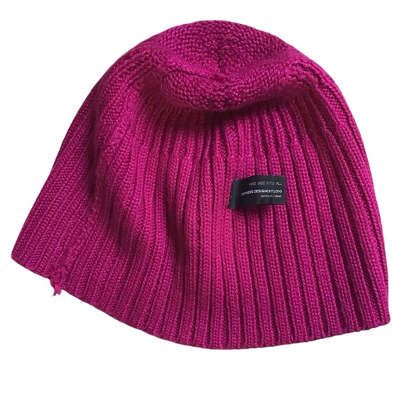 Pink sequined hat and scarf set - Picture 6 of 9